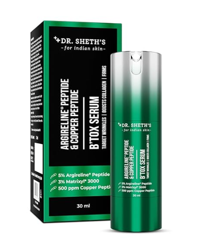 Dr. Sheth's Argireline & Copper Peptide B’Tox Serum