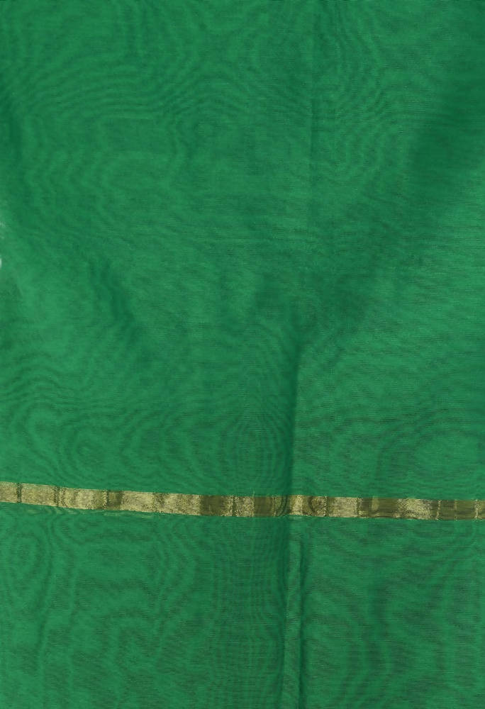 Mominos Fashion Green Banarsi Piping Dupatta