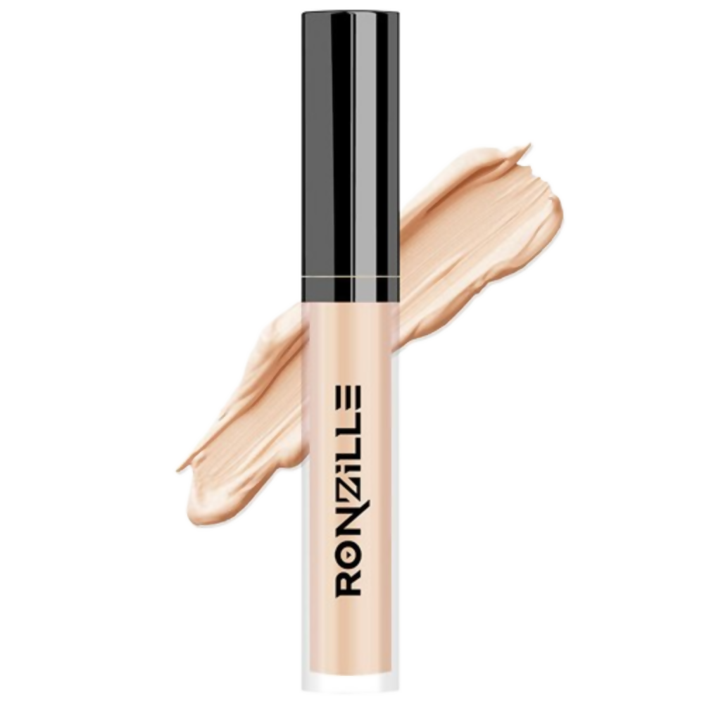 Ronzille Hd Finish Full Coverage Liquid Concealer - Medium Beige 02