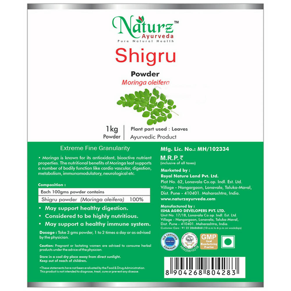 Naturz Ayurveda Shigru Powder