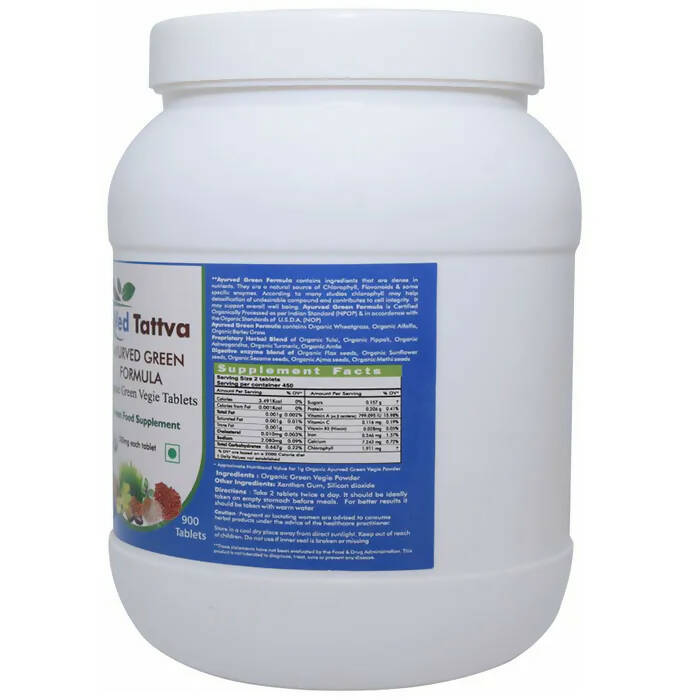 Ved Tattva Ayurved Green Tablets