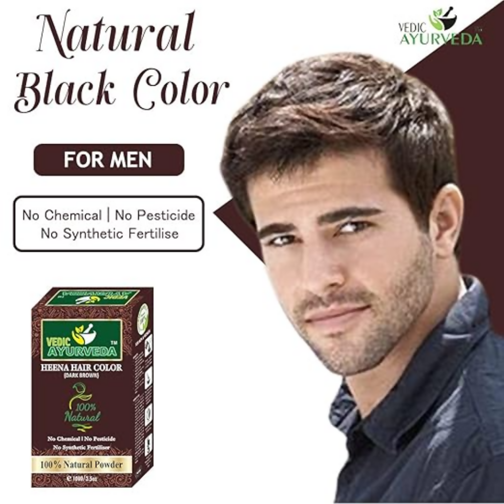VedicAyurveda Dark Brown Hair Color