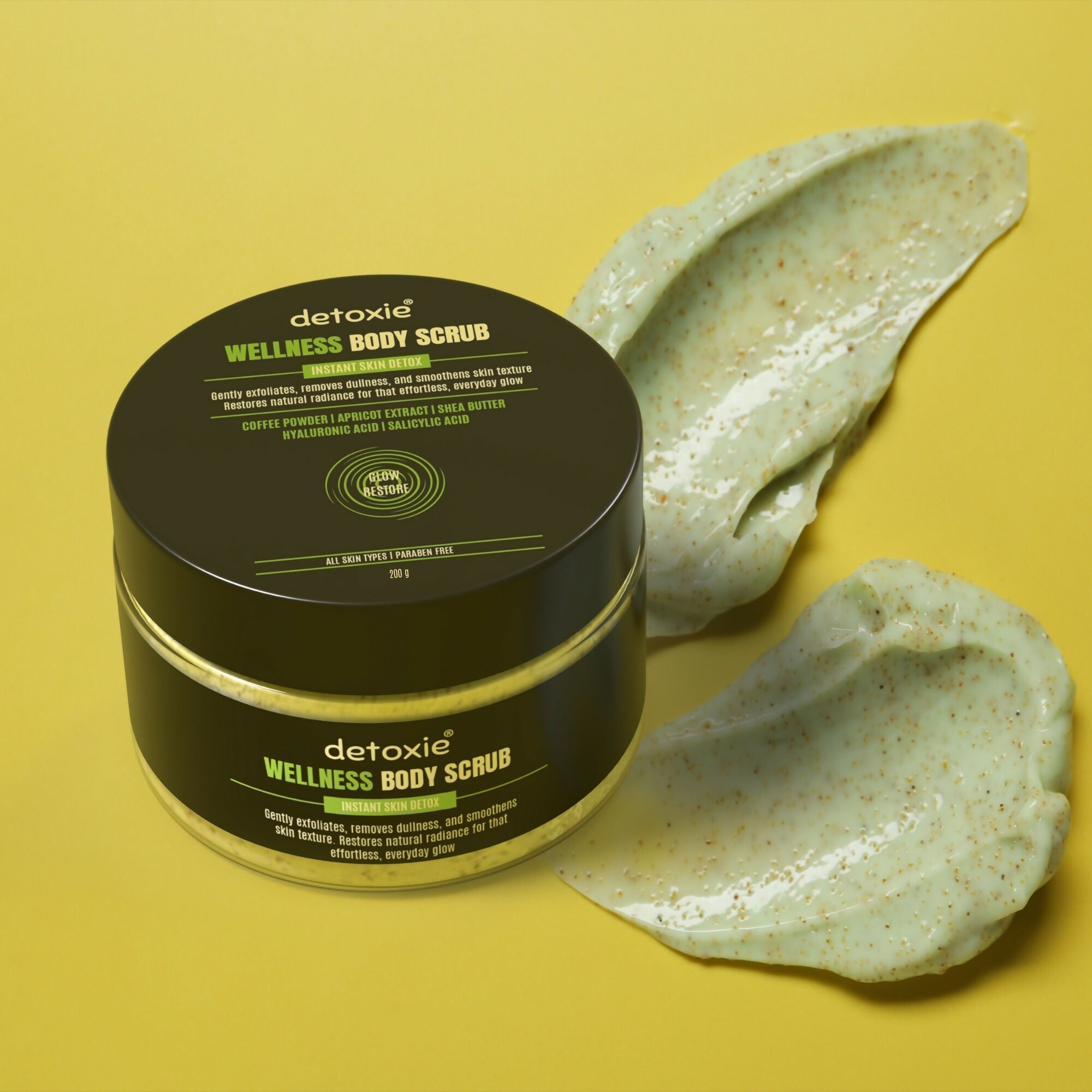 Detoxie Body Wash, Lotion & Scrub Combo - Wellness