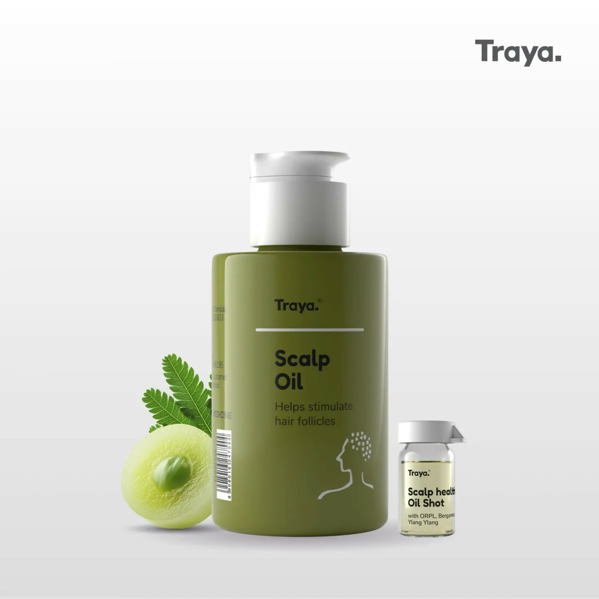 Traya Scalp Oil with Scalp Health Oil Shot