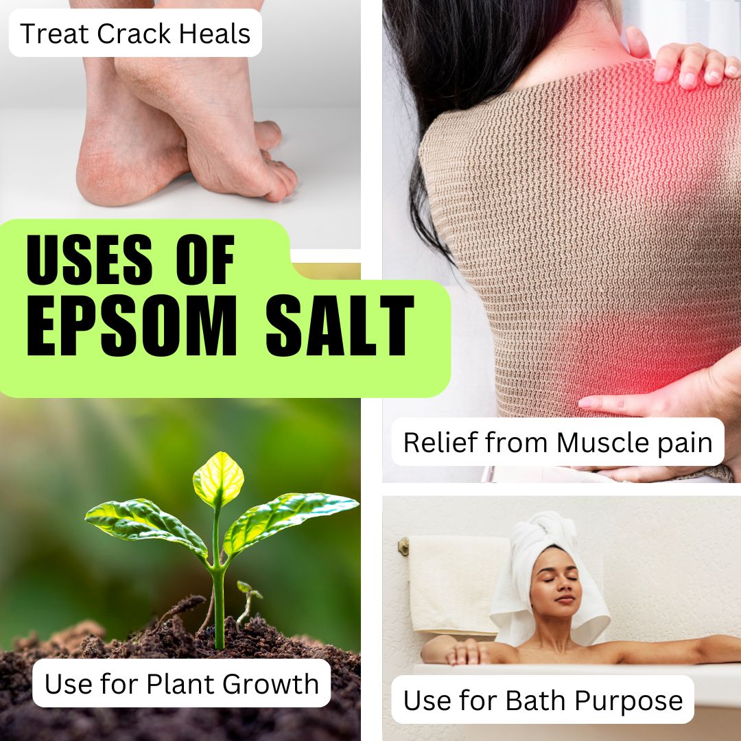 Samisha Pure Epsom Salt For Pain Relief