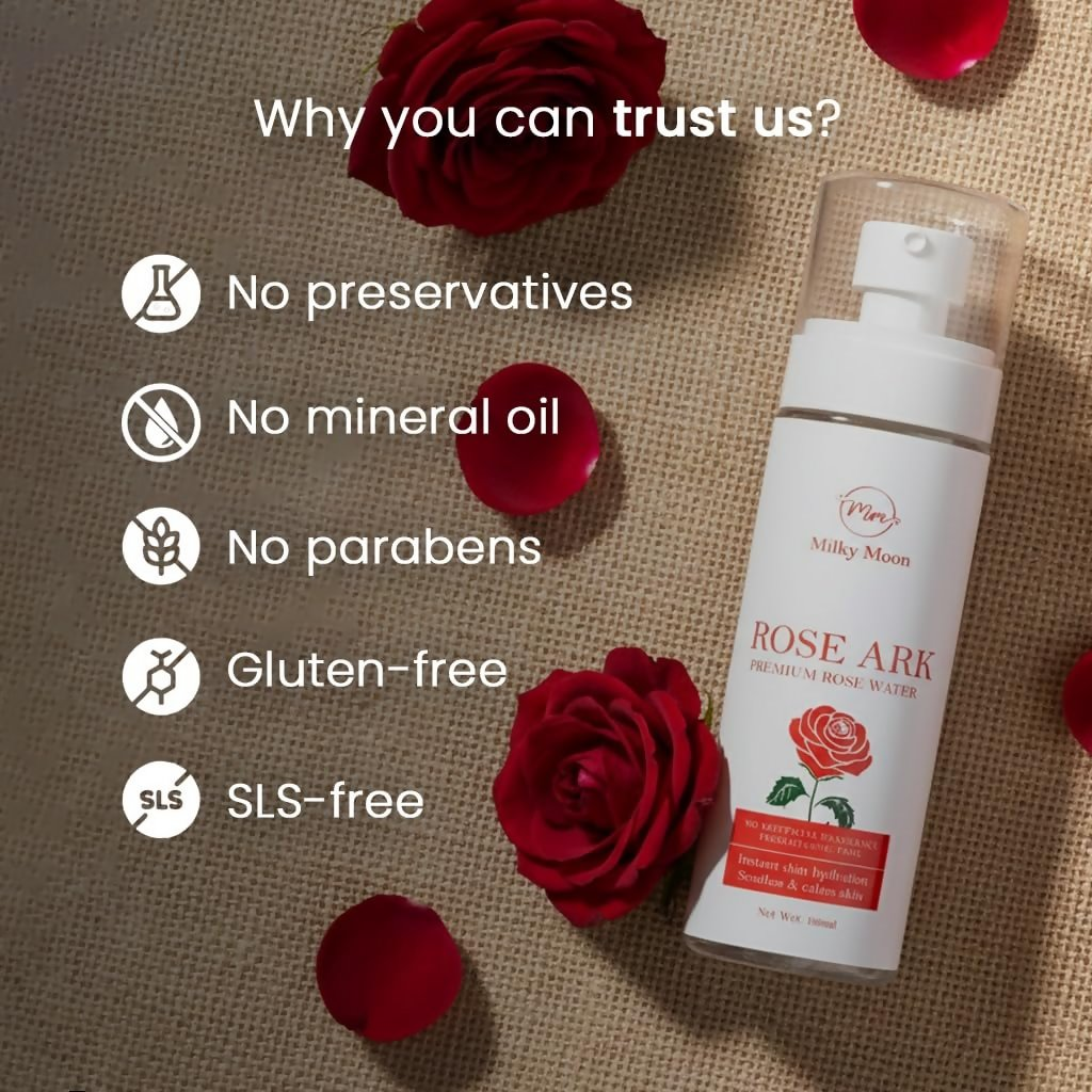 Milky Moon Rose Ark Premium Rose Water/Face Toner