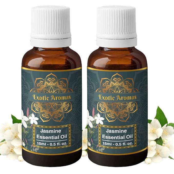 Exotic Aromas Lavender Essential Oil for Aroma Therapy, Stress Relief, Hair, Skin (15Ml + 15Ml) Pack of 2