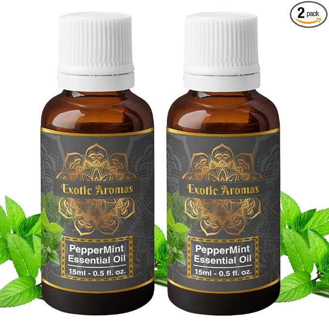Exotic Aromas Lavender Essential Oil for Aroma Therapy, Stress Relief, Hair, Skin (15Ml + 15Ml) Pack of 2