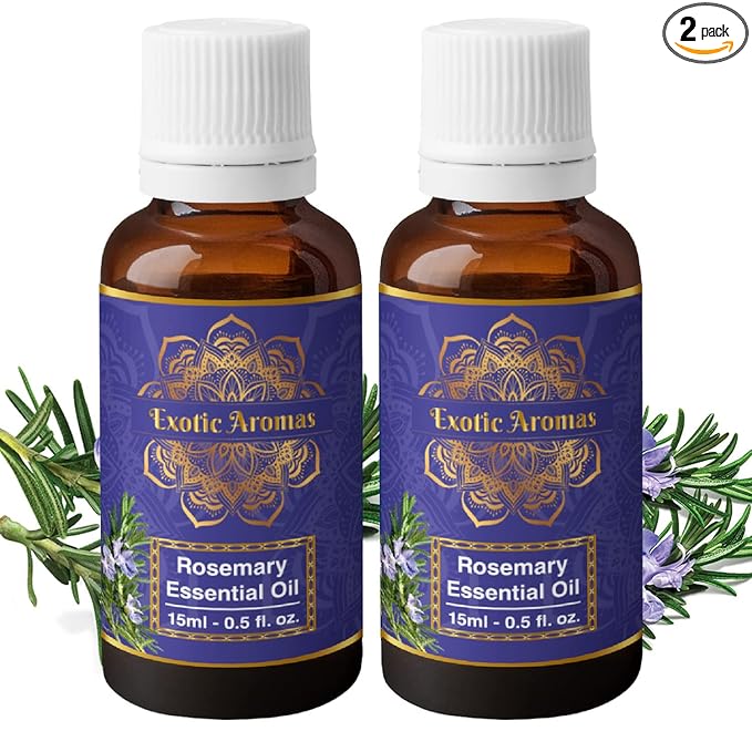 Exotic Aromas Lavender Essential Oil for Aroma Therapy, Stress Relief, Hair, Skin (15Ml + 15Ml) Pack of 2