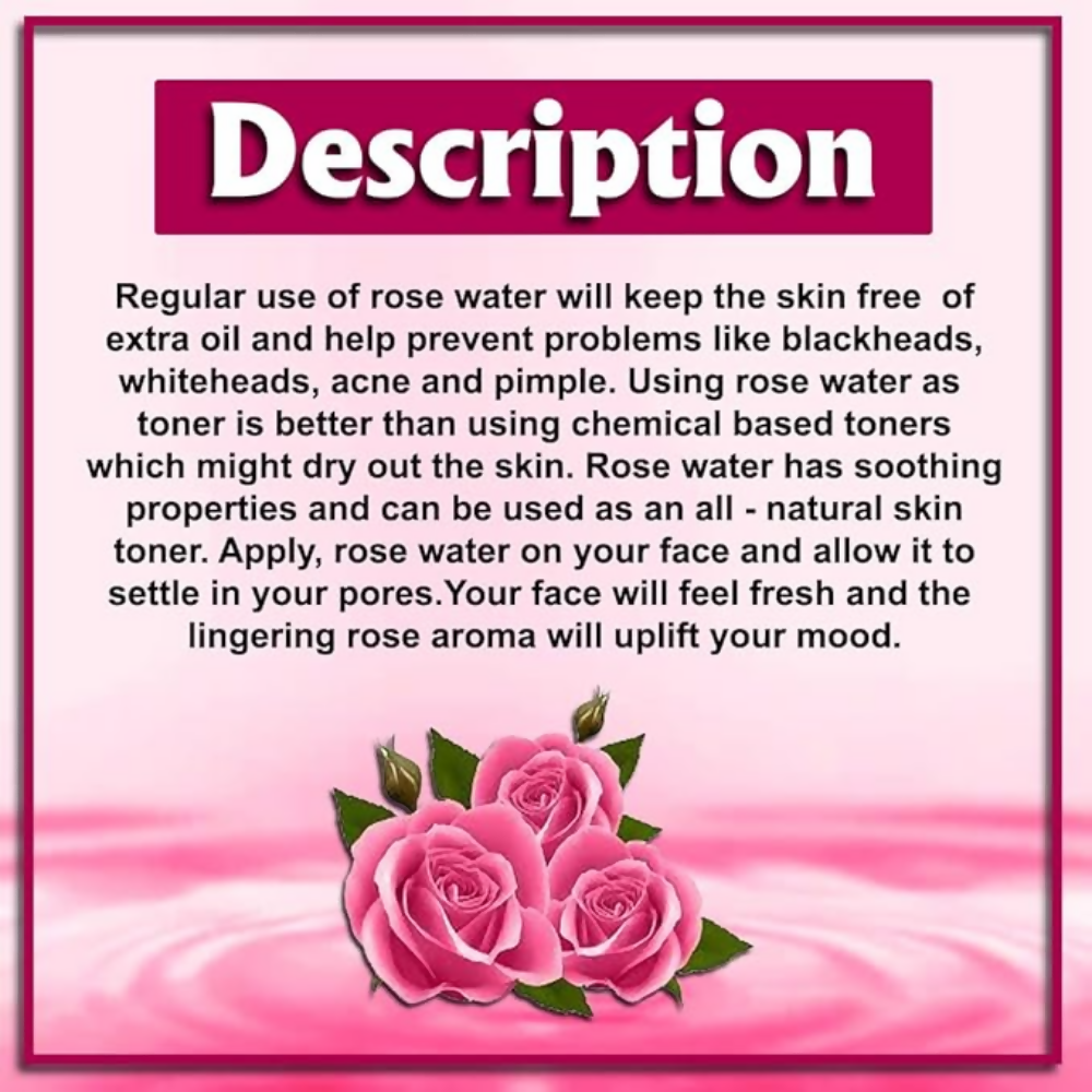 VedicAyurveda Rose water