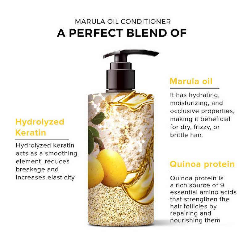 De Fabulous Marula Oil Sulphate Free Conditioner For All Hair Types
