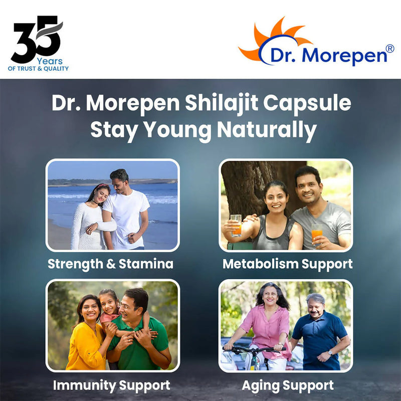 Dr. Morepen Natural & Pure SJ Resin and SJ Capsules Combo -combo