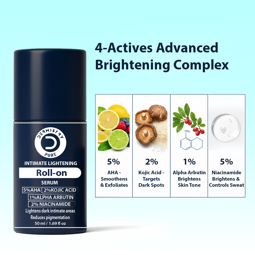 Dermistry Intimate Lightening Brightening Roll On Serum