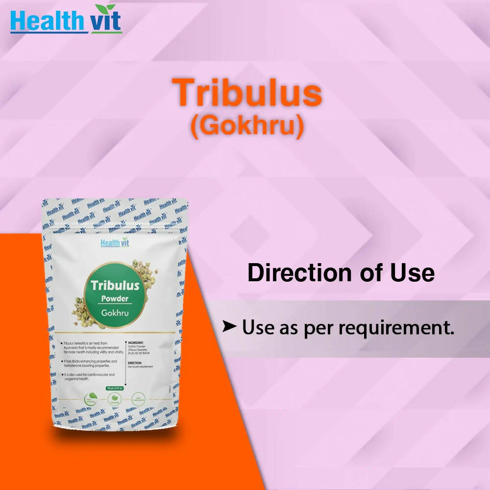 Healthvit Natural Tribulus Powder