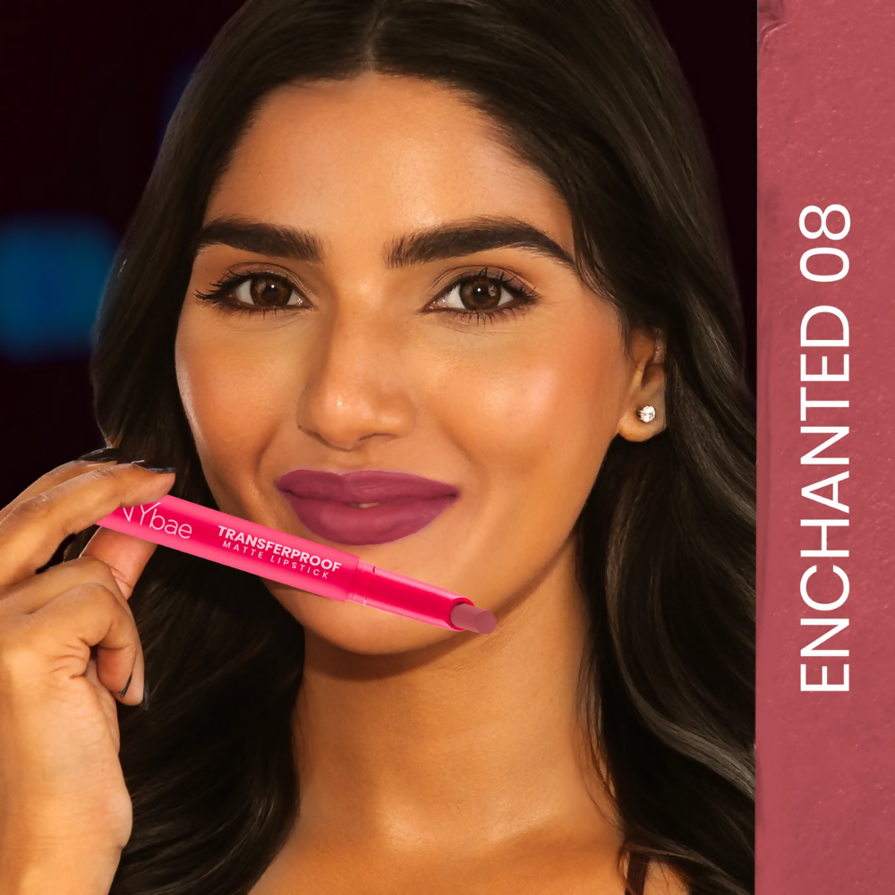 NY Bae Transfer-proof Matte Crayon Lipstick – Enchanted 08