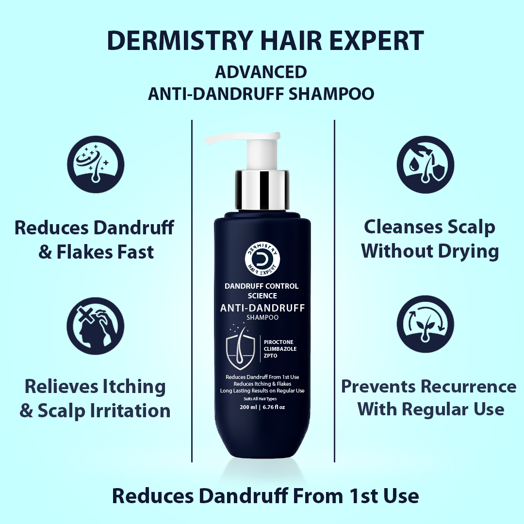 Dermistry Anti-Dandruff Control Shampoo Mask & Serum