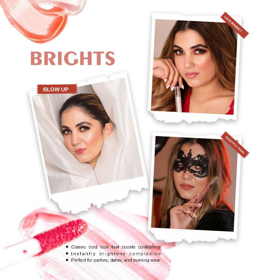 Love Earth Liquid Lip Gloss - Brights