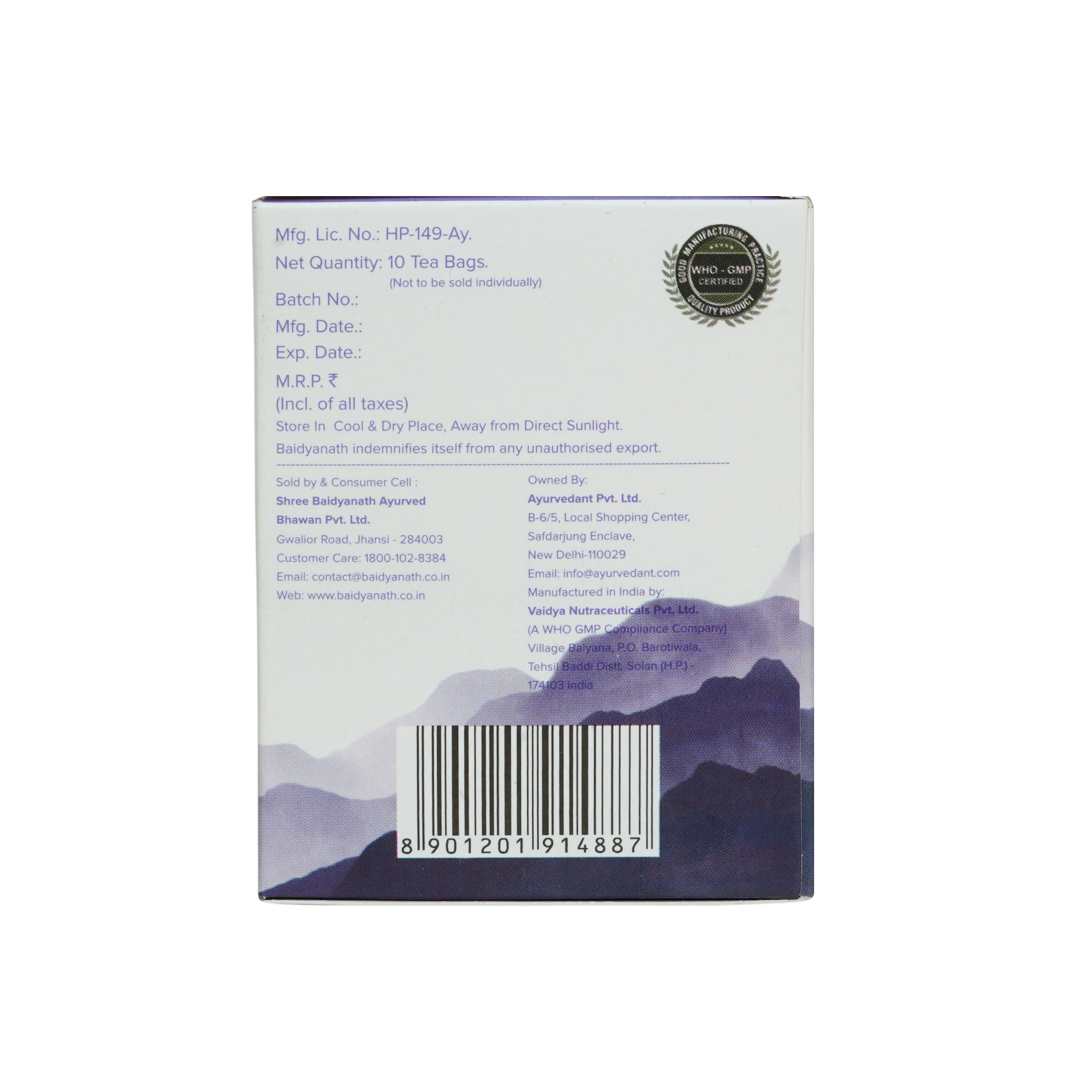 Fit N Fab Tea (10 Tea Bags) - Image 4