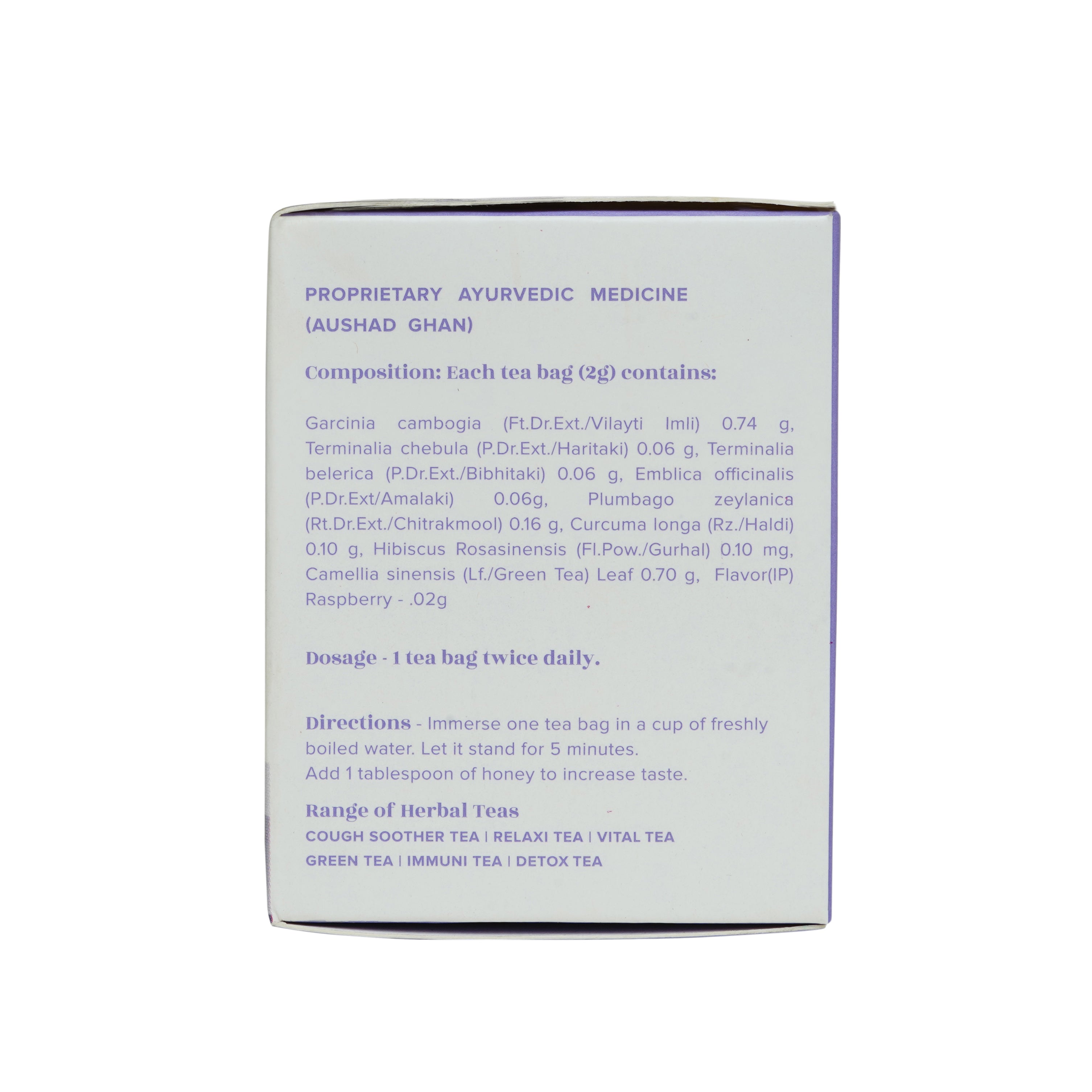 Fit N Fab Tea (10 Tea Bags) - Image 2