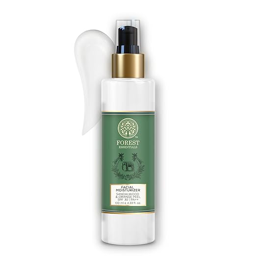Forest Essentials Hydrating Facial Moisturiser Sandalwood & Orange Peel with SPF 30 PA++