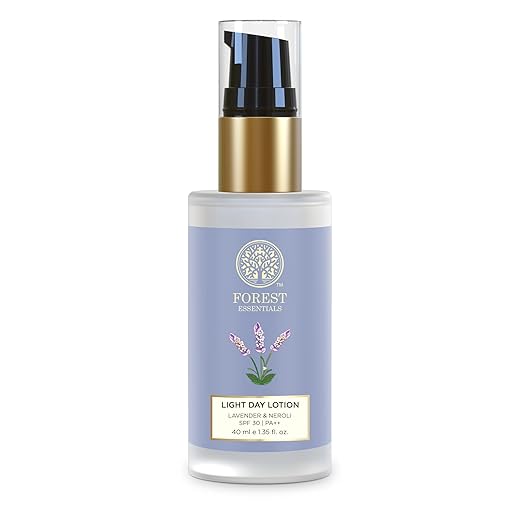 Forest Essentials Light Day Lotion Lavender & Neroli with SPF 30 PA++