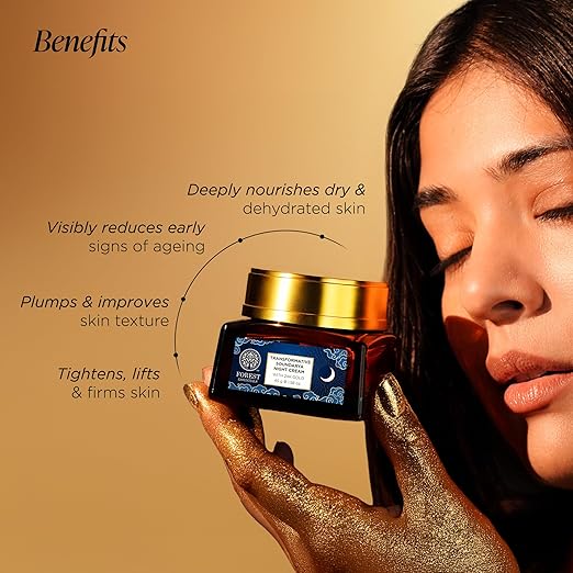 Forest Essentials Transformative Soundarya Night Cream with 24K Gold