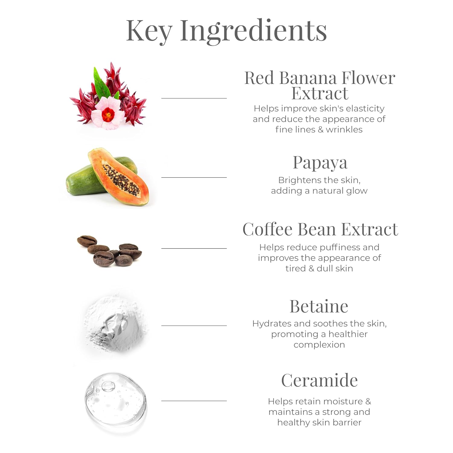 Forest Essentials Under Eye Serum Red Banana Flower & Potato Starch | Ayurvedic Under Eye Treatment | Reduces Dark Circles & Fine Lines