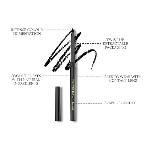 Forest Essentials Cobalt Blue Gulaab Khaas Kajal