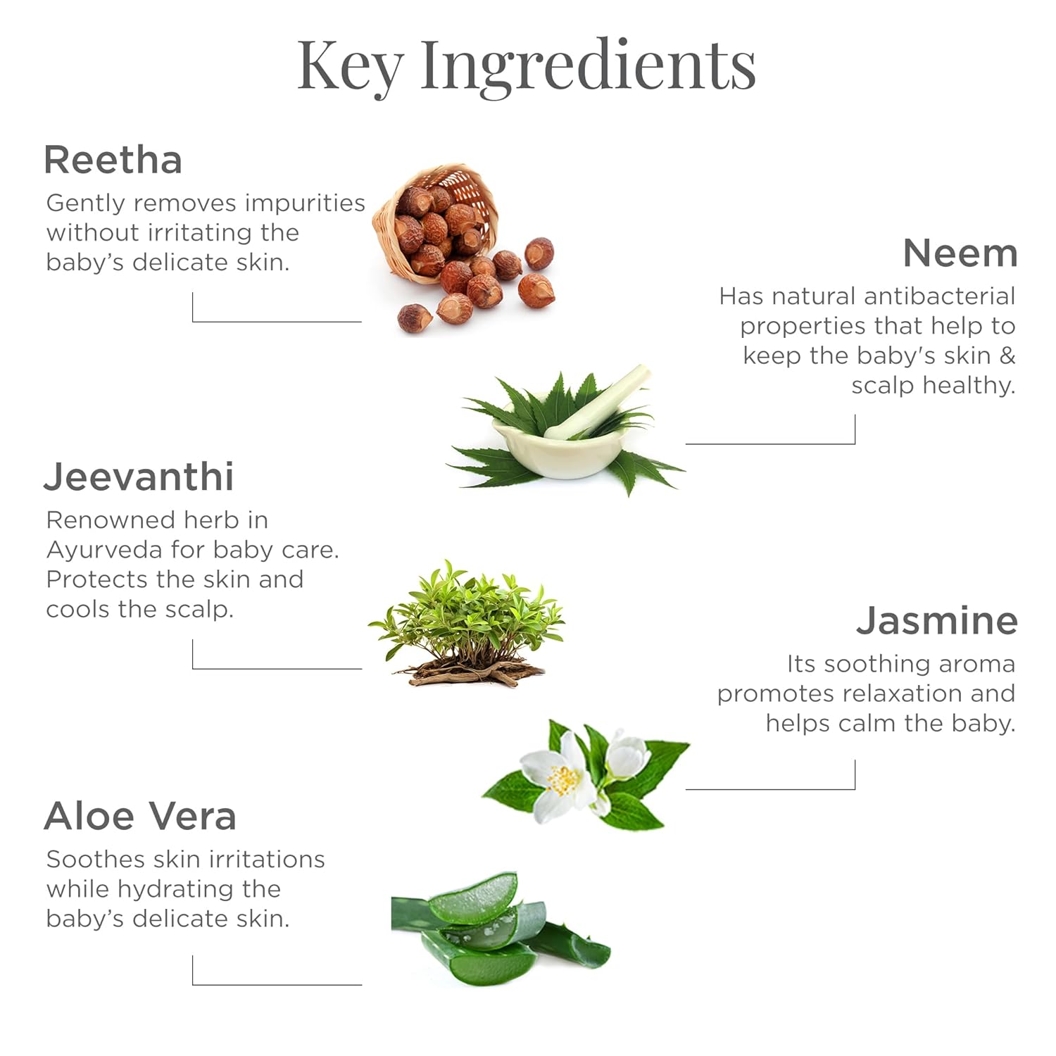 Forest Essentials Dasapushpadi Baby Hair & Body Wash