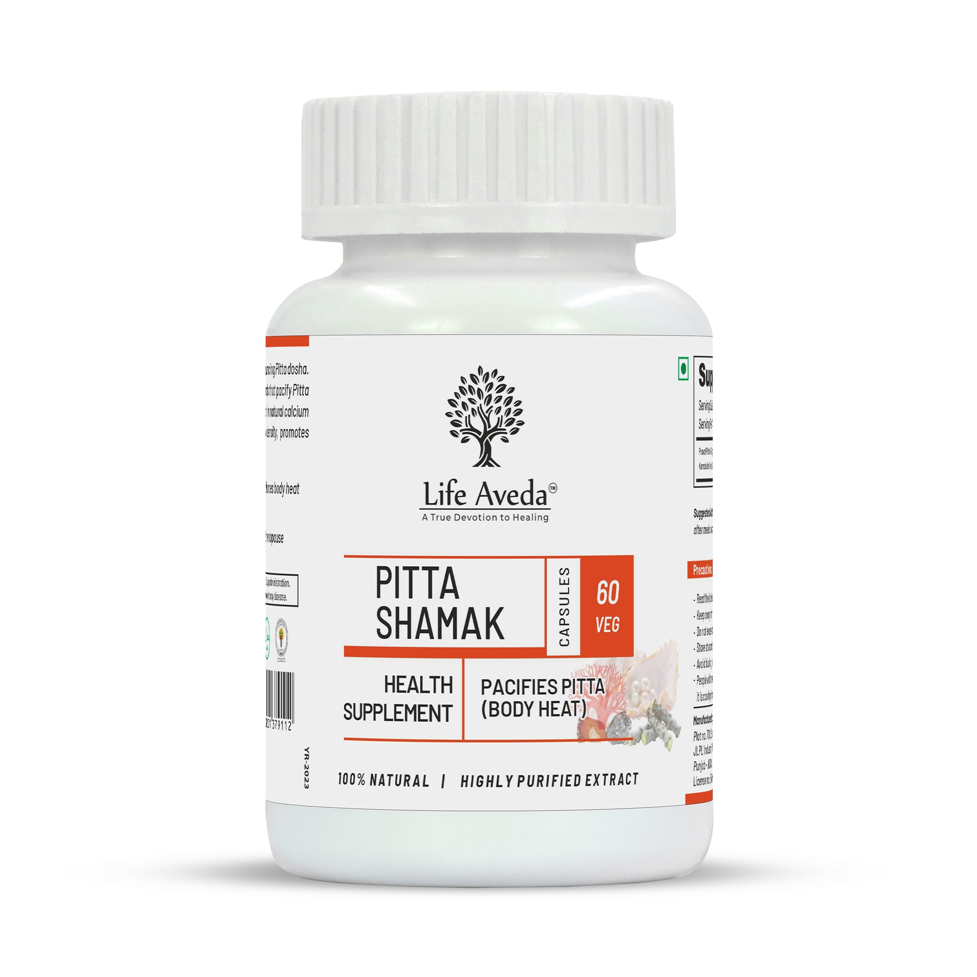 Life Aveda Pitta Shamak Capsules