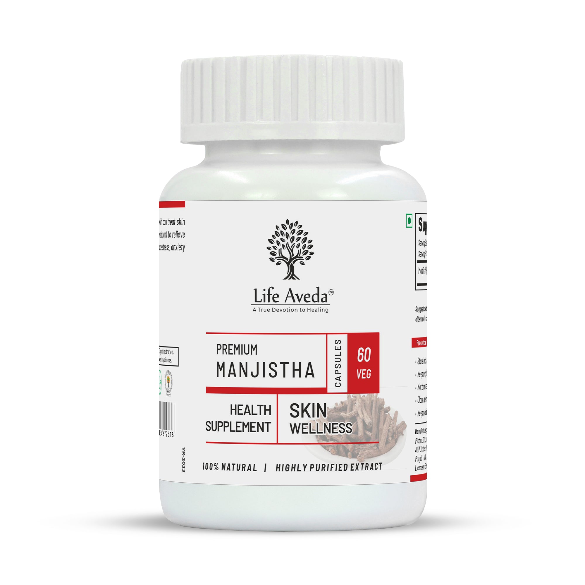 Life Aveda Premium Manjistha Capsules