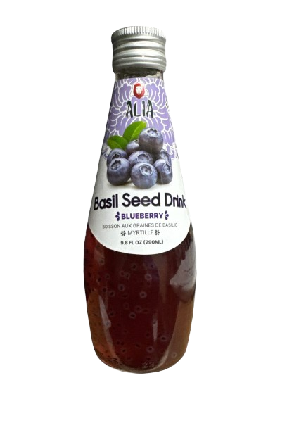 Alia Basil Seed Drink Blueberry 290ml