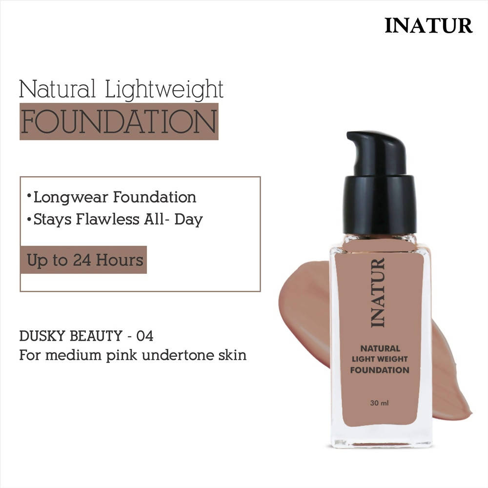 Inatur Natural Light Weight Foundation - Dusky Beauty