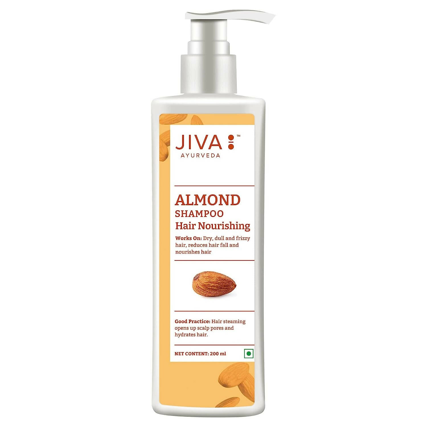 Jiva Ayurveda Almond Shampoo