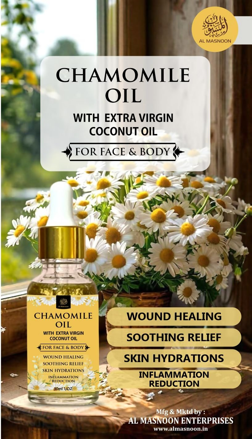 Al Masnoon Chamomile Oil (Babuna Oil / Roghan Babuna)