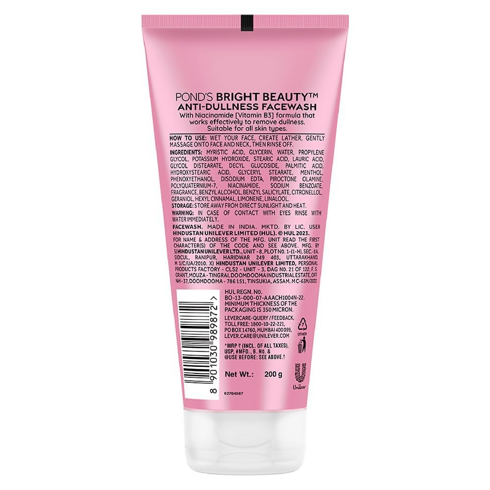 Ponds Bright Beauty Vitamin B3+ Face Wash