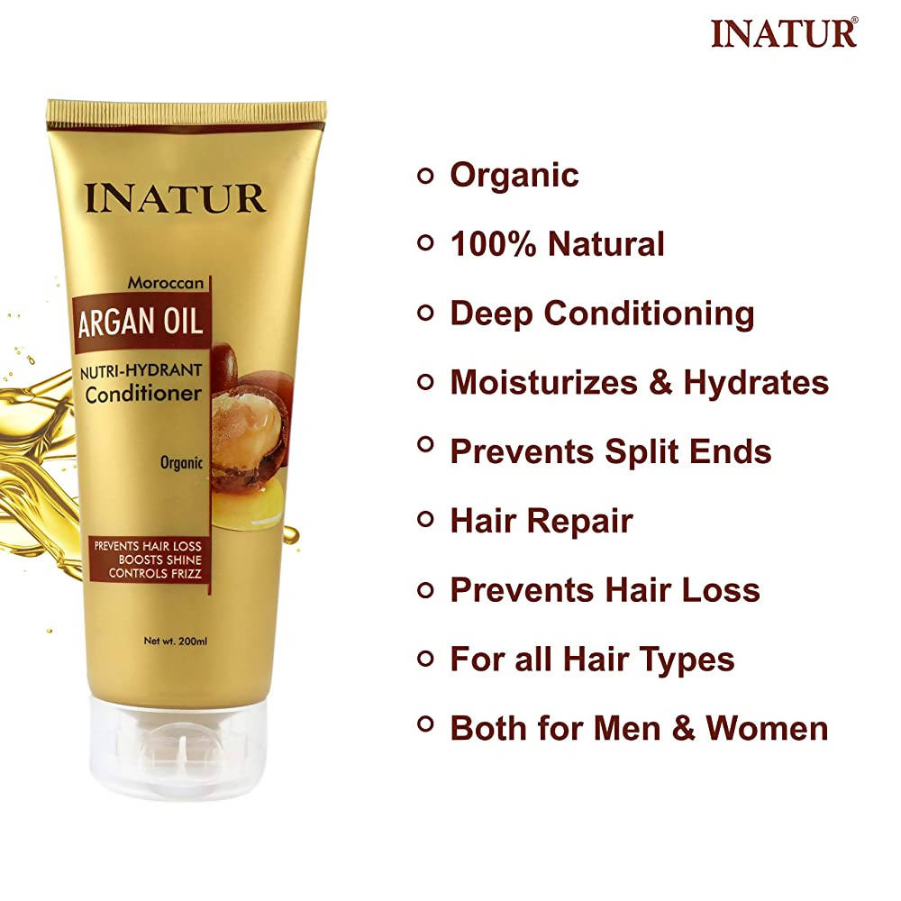 Inatur Moroccan Argan Oil Nutri-Hydrant Conditioner