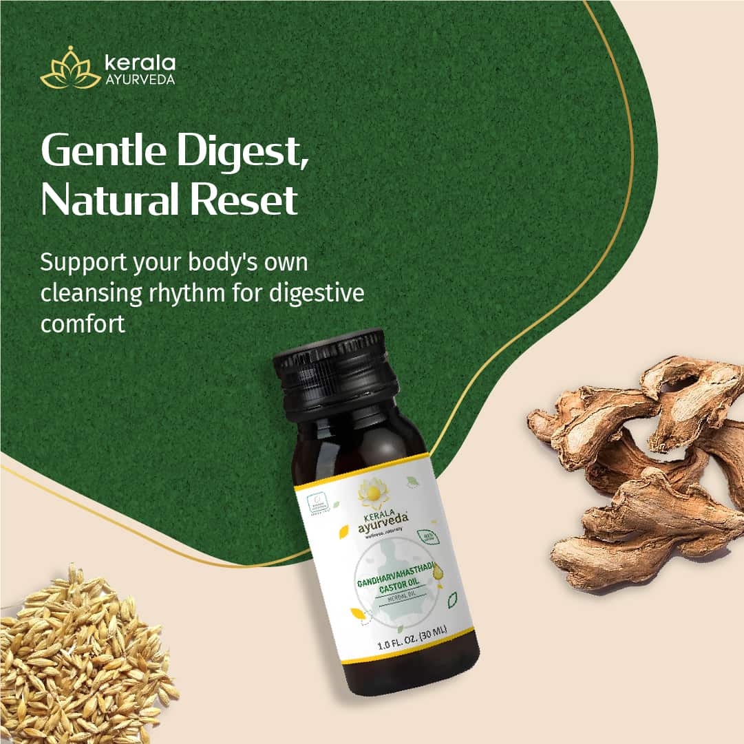 Kerala Ayurveda USA Gandharvahasthadi Castor Oil