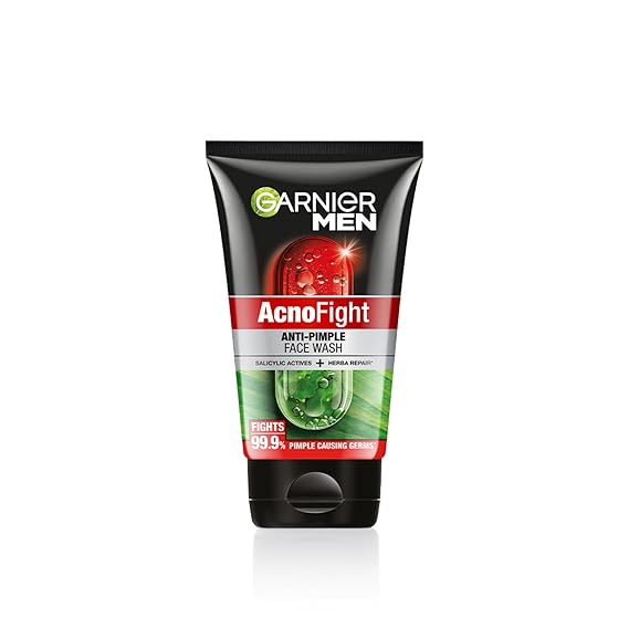 Garnier Men Acno Fight 6-in-1 Anti-Pimple Face wash