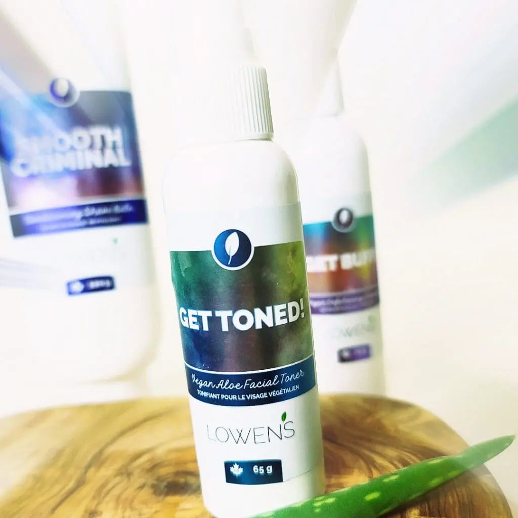 Get Toned! Vegan Aloe Vera Toner