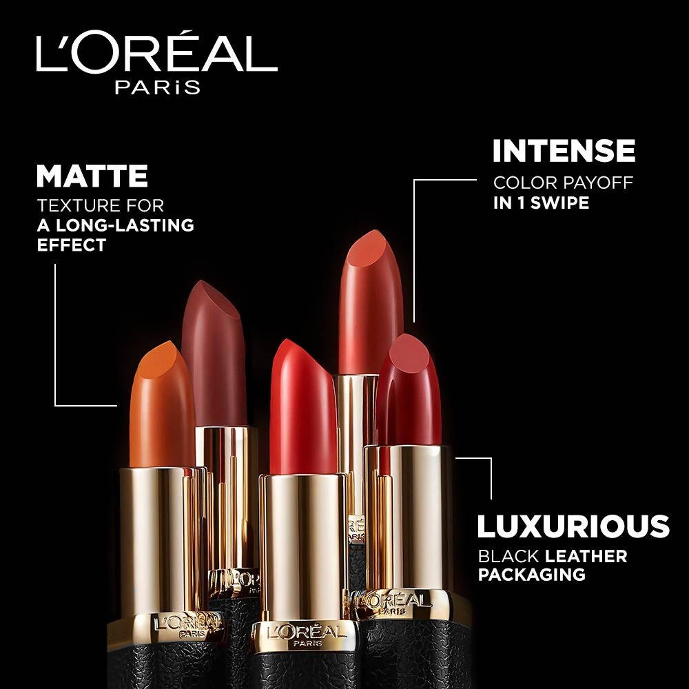 L'Oreal Paris Color Riche Moist Matte Lipstick - 263 Pure Garnet
