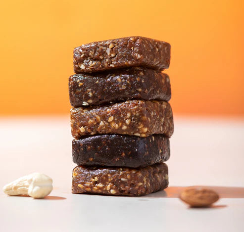 Gladful Date Nut Squares - Cocoa & Peanut: 8 Bars
