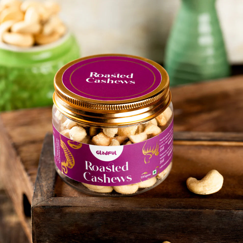Gladful Crispy Roasted Cashew Jar