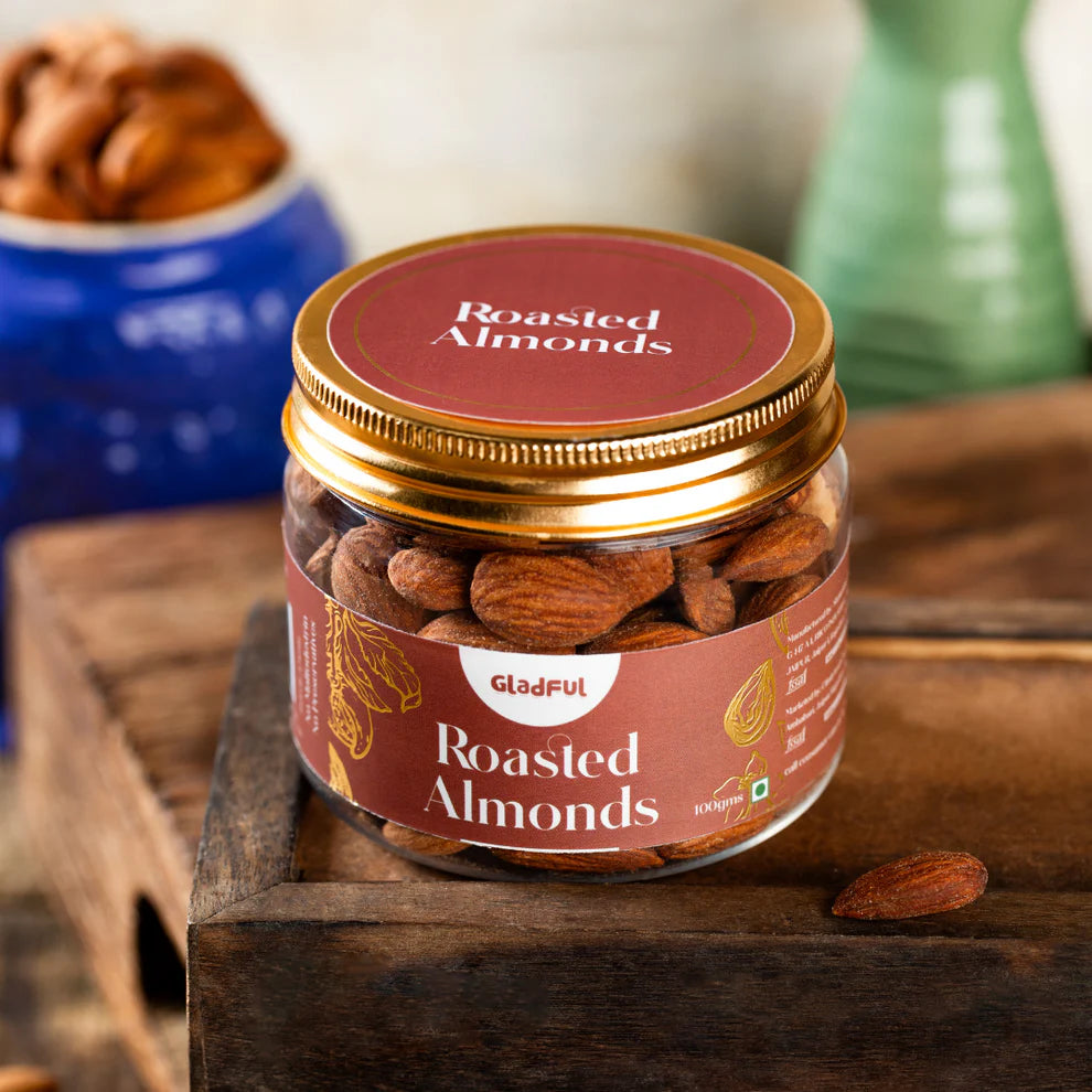 Gladful Crunchy Roasted Almond Jar