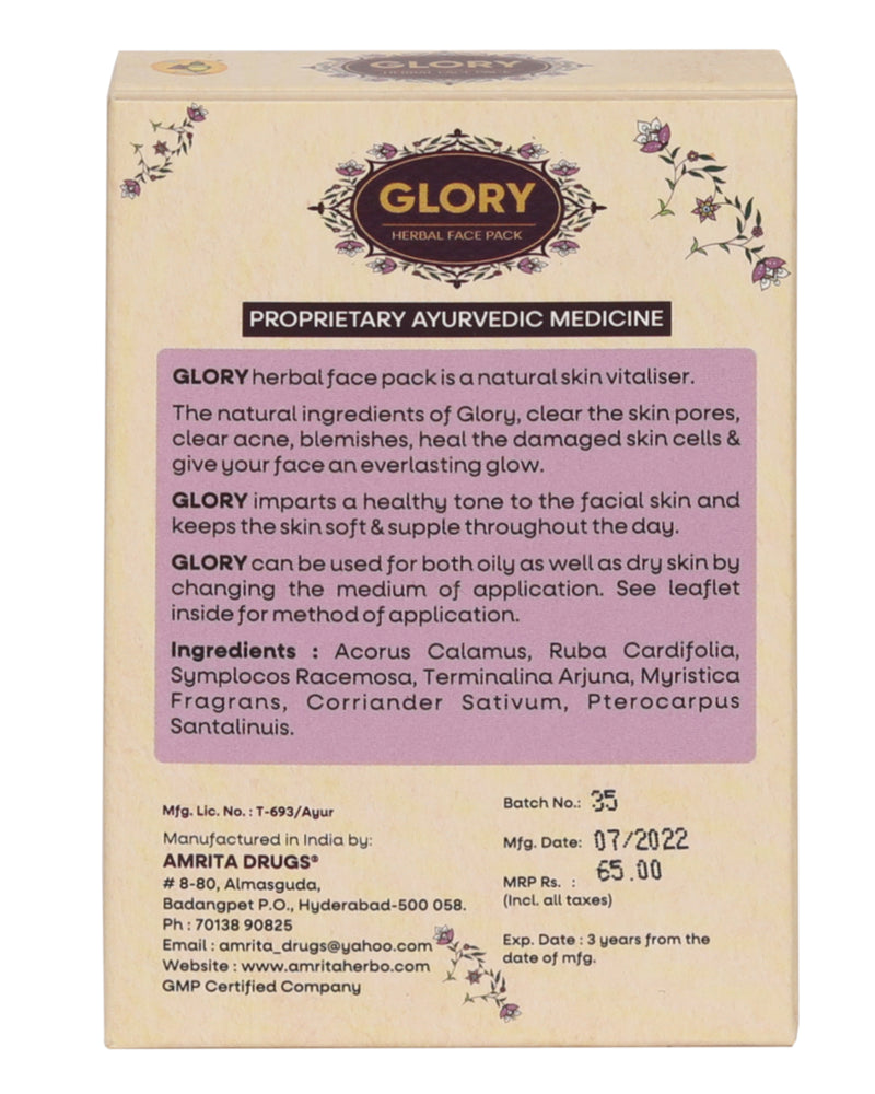 Amrita Glory Herbal Face Pack