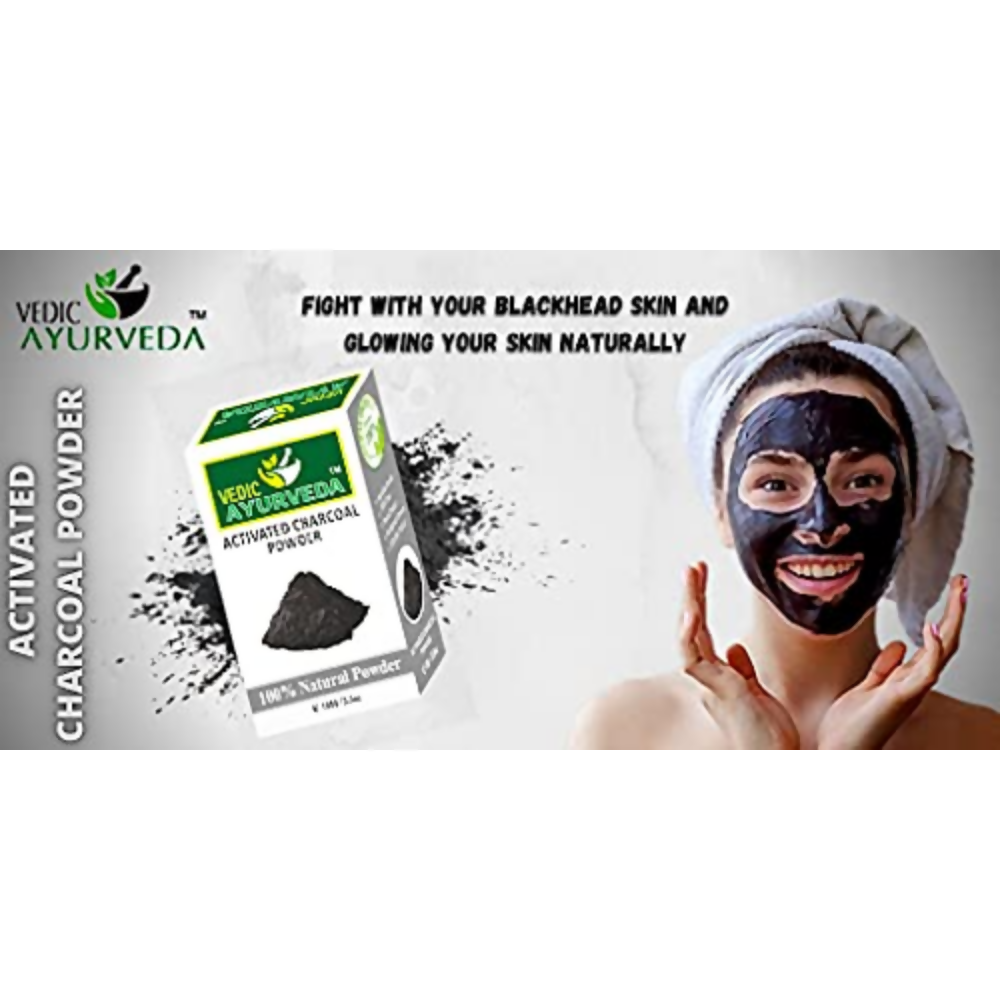 VedicAyurveda Activated Charcoal Powder
