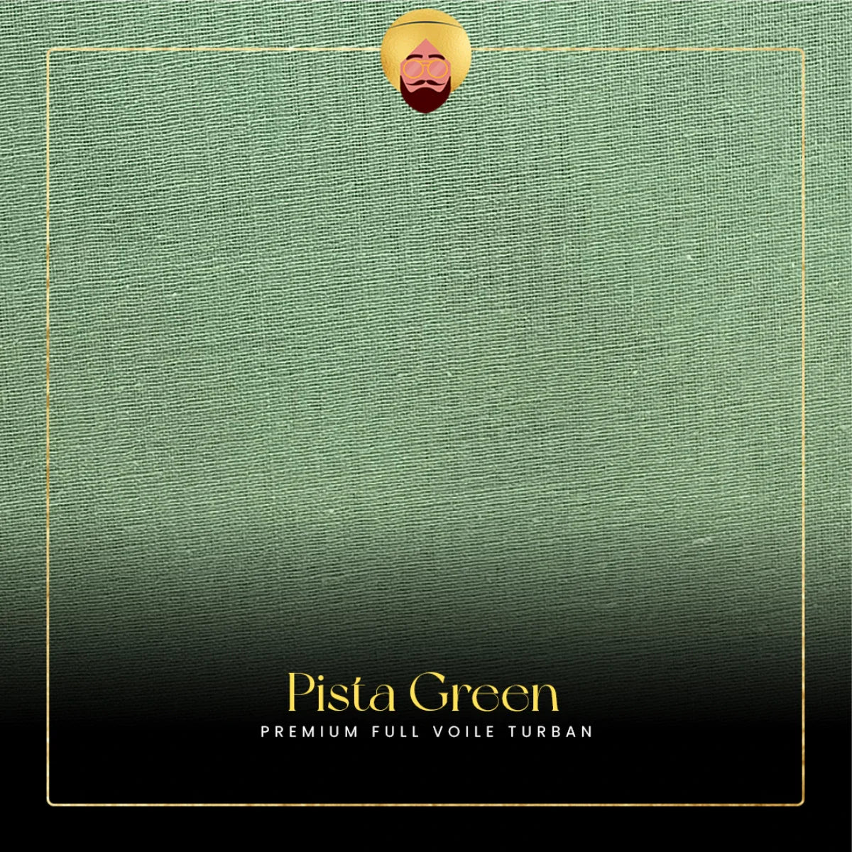 Pista Green | Premium Full Voile Turban