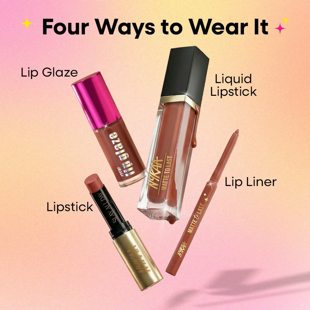 Nykaa Matte To Last ! Transferproof Liquid Lipstick - Guwa hottie -03