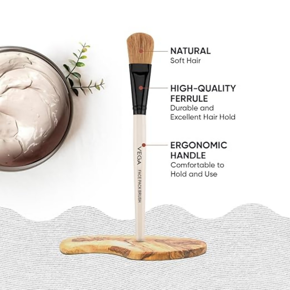Vega Face Pack Brush for Women & Men