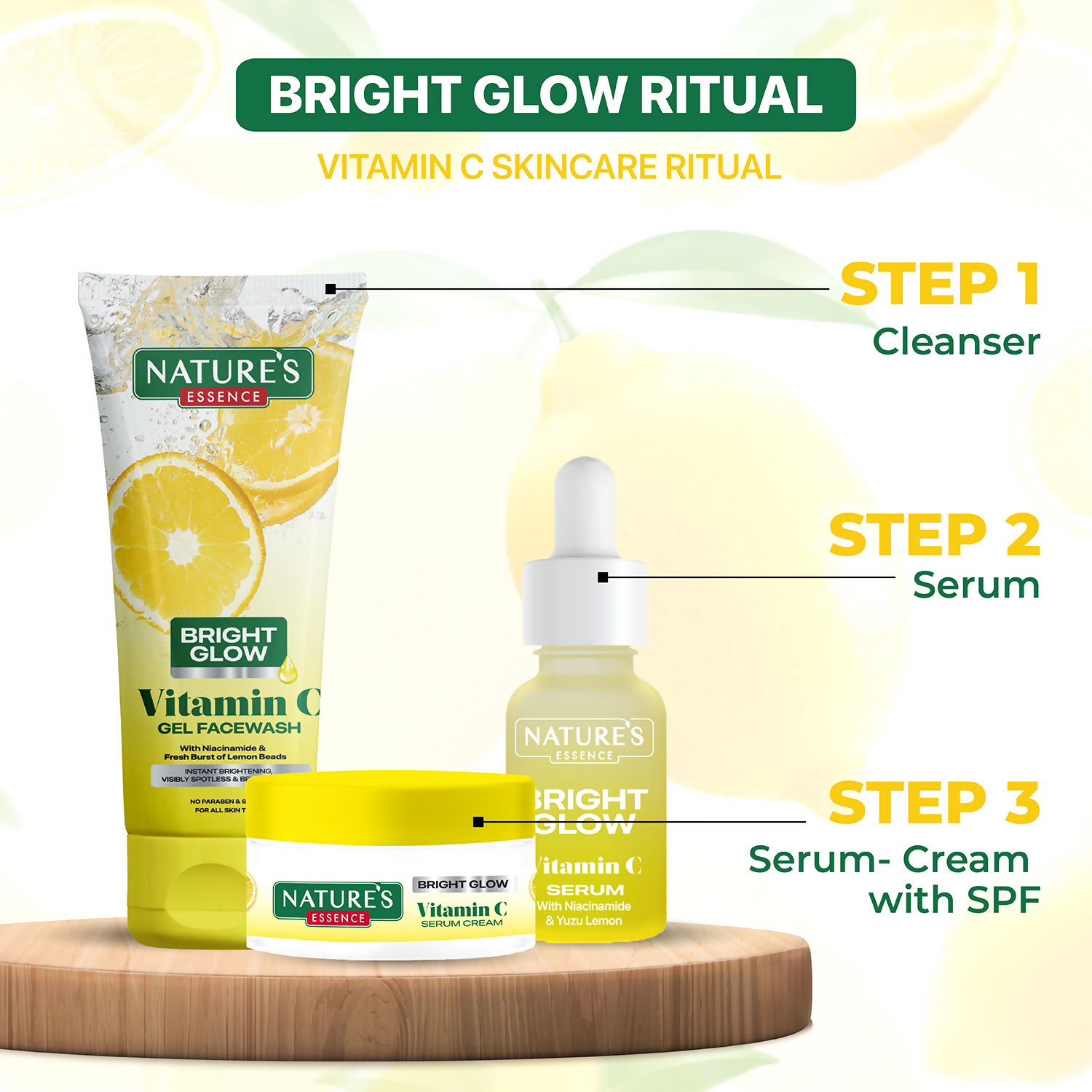 Nature's Essence Bright Glow Vitamin C Serum
